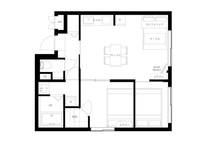 Wellsquareism Honancho Apartamento Tóquio Quarto foto